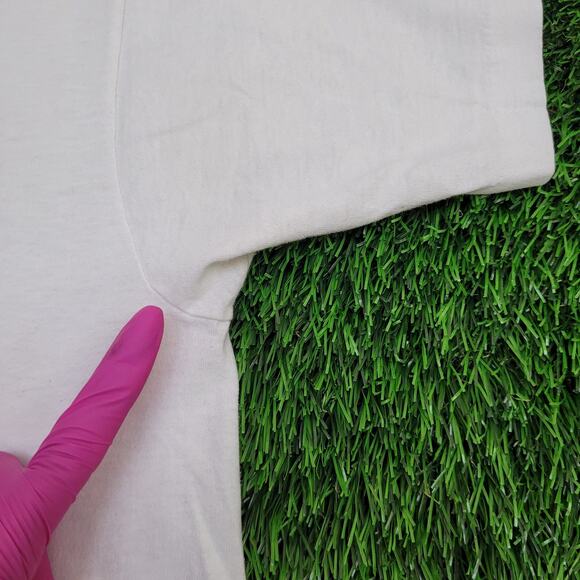 Vintage 1992 WCSS Basketball Camp Shirt Medium 19x25 White - Picture 4 of 15